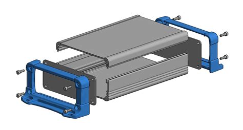 aluminium profile enclosure|machine mounted aluminum enclosures.